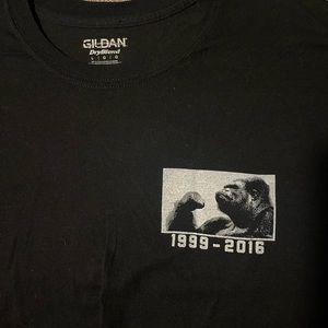 Harambe hardcore style t-shirt